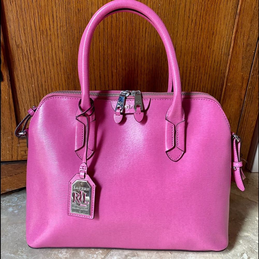 🆕 Lauren Ralph Lauren Tate Dome Satchel